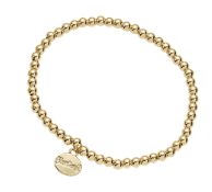 4 MM GOLD BALL BRACELET
