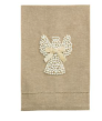 Angel White Christmas Pearl Towel