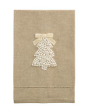 Tree White Christmas Pearl Towel