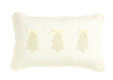 Tree White Christmas Pearl Pillow
