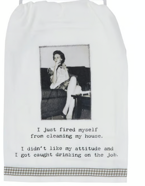 Cleaning Lady Kitchen Towel