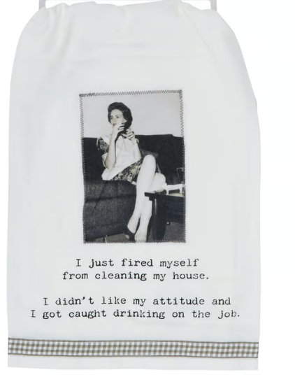 Cleaning Lady Kitchen Towel