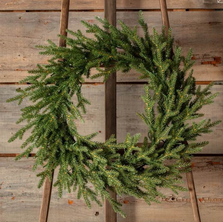 Olympia Fir 24" Pre Lit Wreath