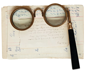 Spectacle Magnifying Glass
