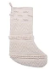 Woven Cotton Blend Christmas Stocking