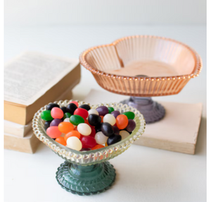 Glass Heart Compote