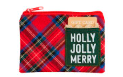 Tartan Christmas Light-Up Pouch