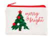 Tree Christmas Light-Up Pouch