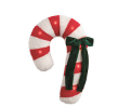 Candy Cane Sherpa Light-Up Pillow