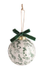Toile Ball Ornament