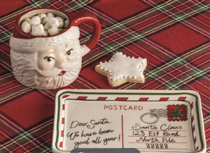 Figural Milk Cookies For Santa