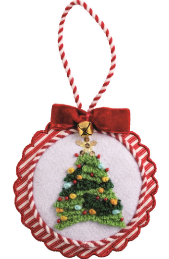 TREE WHIMSY XMAS ORNAMENT