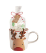 Reindeer Mug & Marshmallow Set