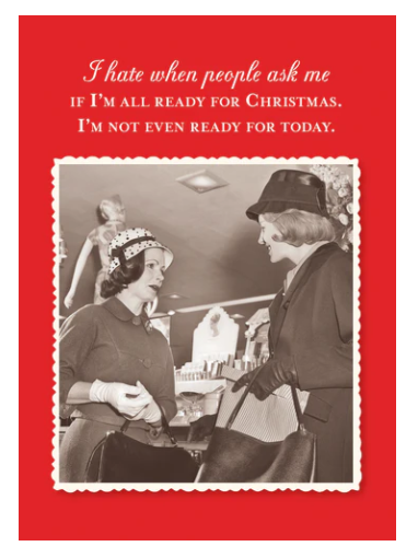 Ready Holiday Card