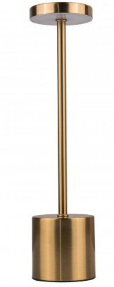 LED Rechargeable Lamp - Brass