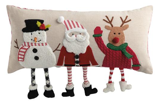Christmas Dangle Leg Pillow