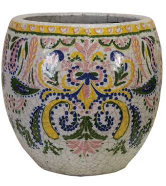 Terra-cotta Planter (Holds 7" Pot) (Each Will Vary)