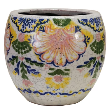 Terra-cotta Planter (Holds 5" Pot) (Each Will Vary)