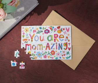 Momazing Puzzle Card