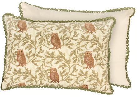 Wise Owls Pillow