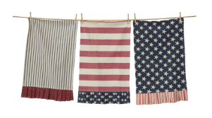 American Flag Tea Towels