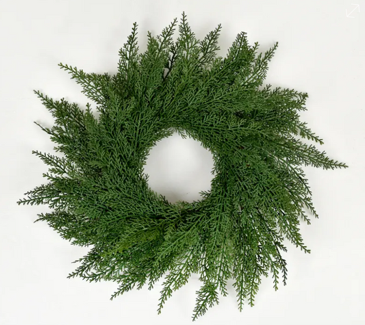 Native Cedar Wreath 24"