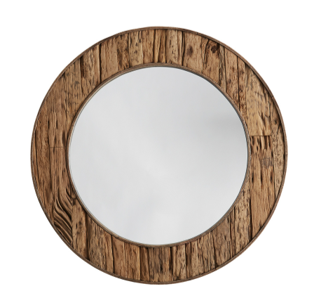 Railroad Tie Decorative Mirror