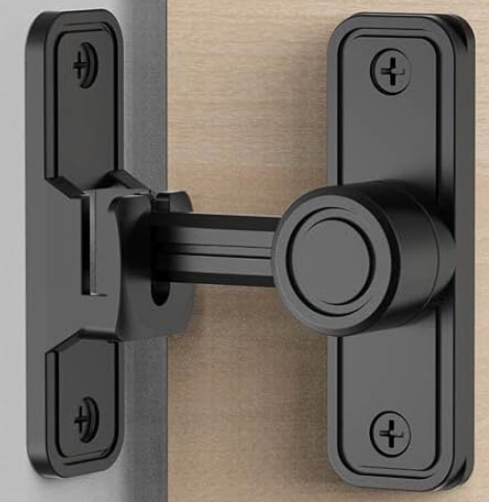 Sliding Barn Door Lock Hardware, 90 Degree Locks for Barn Doors