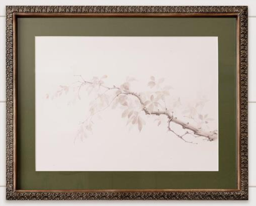 Vintage Branch Framed Art