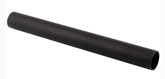 1-5/16" Round Closet Rod  Matte Black 8' long