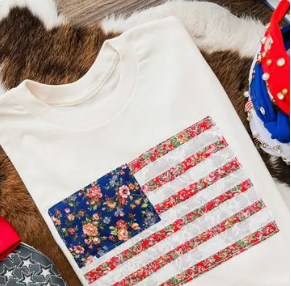 American Flag Short-Sleeved T-Shirt