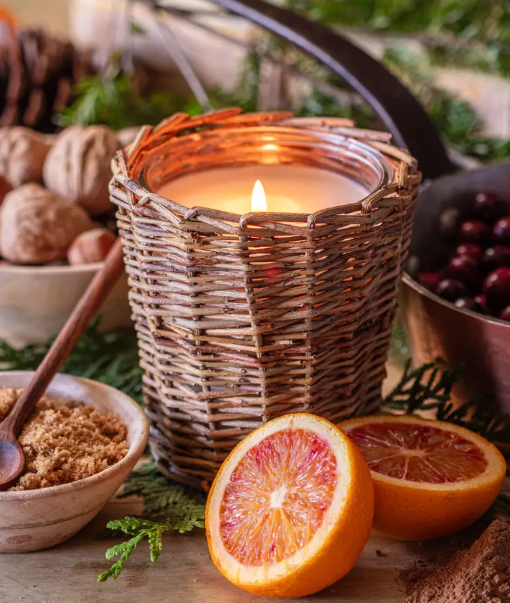 Simmering Cranberry Candle
