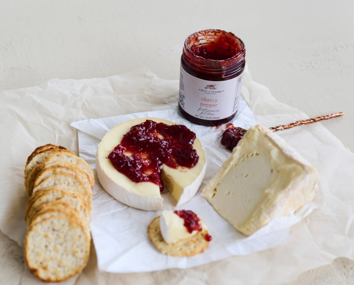 Cherry Pepper Fruit Preserve for Cheese