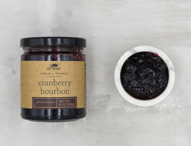 Cranberry Bourbon Preserves