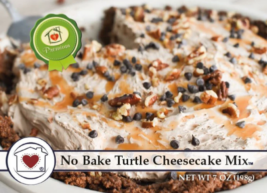 No-Bake Turtle Cheesecake Mix