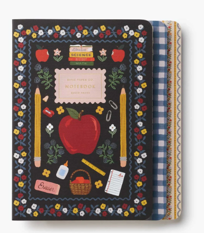 Set of Schoolhouse Notebooks