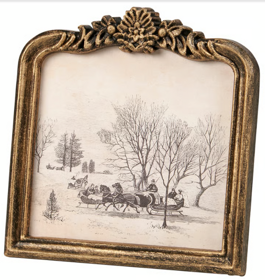 Open Sleigh Framed Art