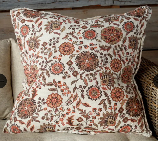 Fennel Botanical Print Pillow 26"