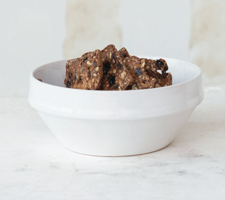 Stoneware Bowl, Antique White