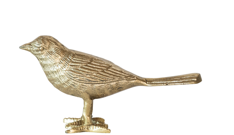 Cast Aluminum Golden Bird