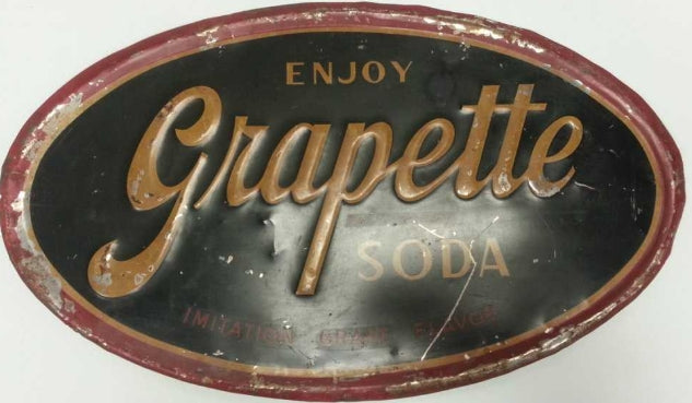 Grapette Metal Sign