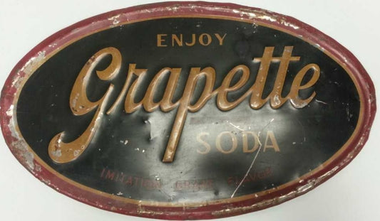 Grapette Metal Sign