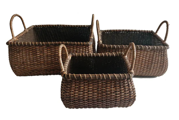 Rattan Market Baskets