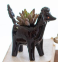 Ceramic Dog Planters