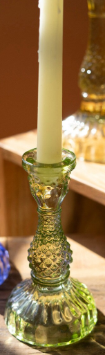 Glass Taper Candle Holders