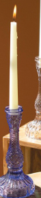 Glass Taper Candle Holders