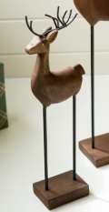 Wood and Iron Reindeer