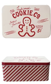 Decorative Metal Boxes with Vintage Holiday Images on Lids 3 sizes