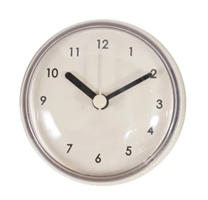 Plastic Clock with Suction Cup