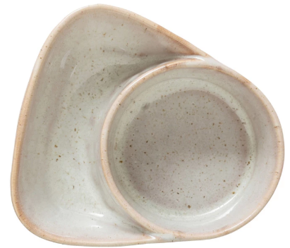 Stoneware Cracker and Soup Bowl, 2 Colors
